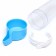 Bird drinker 6 x 13.5 cm, 240 ml, blue/white