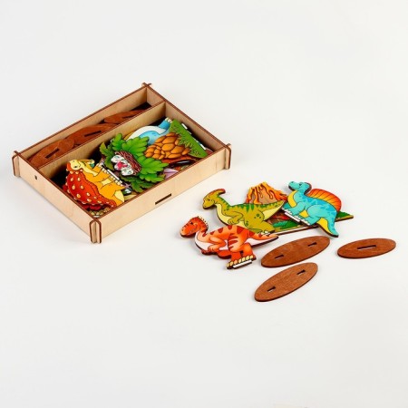 Game set in the box "Dinosaurs" 29 details