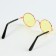Glasses for toys, yellow color