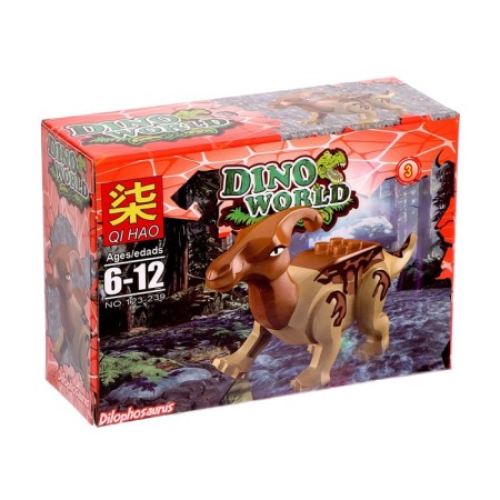 Block designer "Dinosaurs", 12 species, mix-17