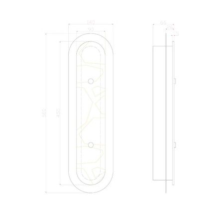 Wall lamp Arte Lamp Michael A2135AP-1PB, LED, 16 W, 14x7x50 cm, 800 lm, copper, white-1