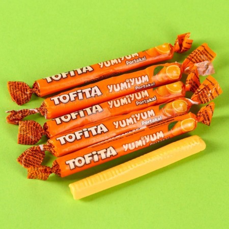 Chewing sweets "man" with an orange taste, 40.2 g.-2