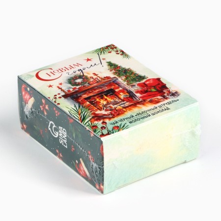 Set: tea + chocolate "heat and comfort" in the box-opener-8