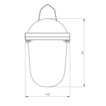 Lamp Era NSP, 260x185x185 mm, IP54-1