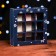 Folding box under 9 sweets, “Christmas tree, Gori!”, 13.7 x 13.7 x 3.5 cm