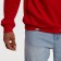 Hoody President Sports. Hockey, size l, red color