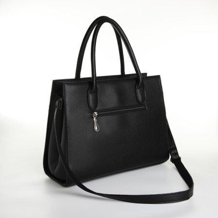 Bag Women's Tout, on a zipper, black color-2