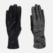 Female gloves, gray, dimensionless color