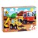 Children's puzzle "Cars at a construction site", 54 elements