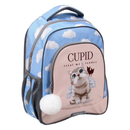School backpack Erich Krause Ergoline 15l, 39 x 28 x 14 cm, ergonomic back, Cupids 56784-1