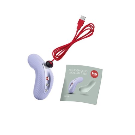 Vibrationomasser Fun Factory Laya III, silicone, 11 cm, purple-4