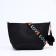 Bag Cross-Bodi with a zipper, black color