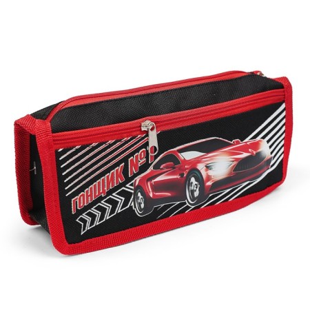 Penal soft, 2 compartments, 80 x 210 x 40 mm, voluminous "racer 1"-2