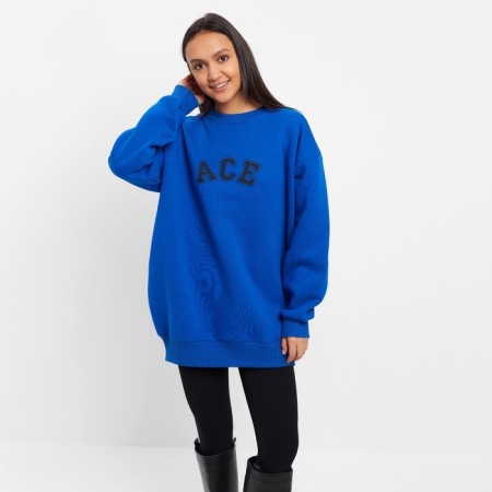 Jumper (sweatshirt) Women's Minaku: Casual Collection Blue Blue, Rr. 46-4