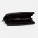 Male purse with lightning, department for bills, for cards, for coins, brown color