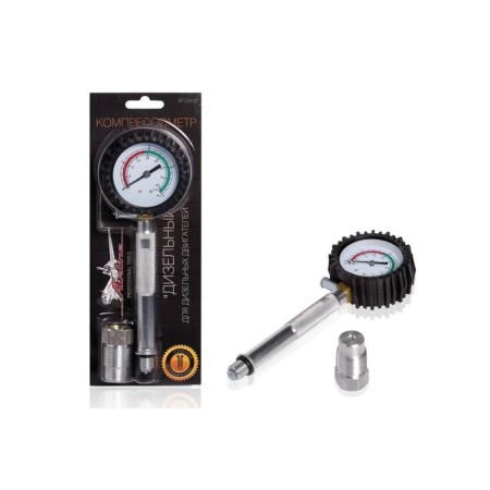 The compressometer "diesel" (fuel transisture of Bosch), a manometer in a rubber cover