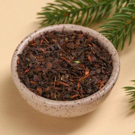 New Year! Black tea "Happy New Year" in a bottle, 125 (18+)-2