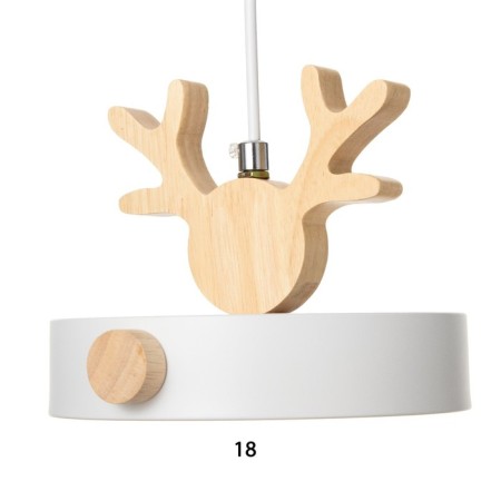 Bayerlux lamp "Deer Piarti" LED 24W 3000-6000K white 22x22x32-85 cm-7
