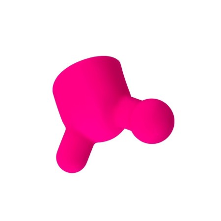 Love Magic, silicone, pink, 6 cm nasading nozzle.-4