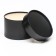 Set of hats 3 in 1, black, 16 x 10, 14 x 9, 13 x 8.5 cm
