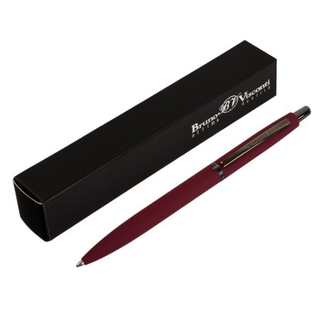 Handle Automatic San Remo 1.0 mm, metal burgundy case, blue rod, in a tube