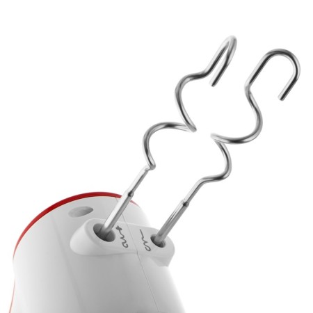 Mixer Brayer 1307br, manual, 600 watts, 5 speeds, white-red-8