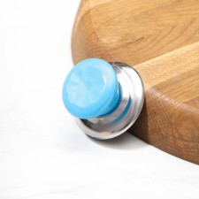Handle for a lid on the dishes of the “gevni” shares, d = 4.5 cm, the color is blue