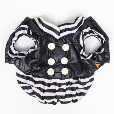 Jacket for dogs with shutters, size 2 (DS 23, Osh 26, OG 33 cm), black-8