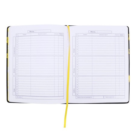 School diary for grades 1-11 Private Territory, hard cover with artificial leather foam, luminescent printing, 48 sheets, an offset block 80g/m2, universal cheat sheet-4