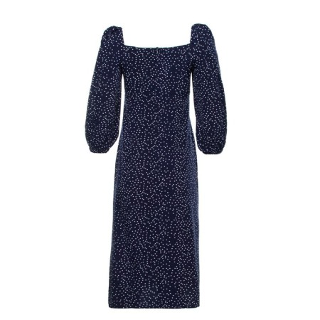Women's dress, dark blue color, size 46-8
