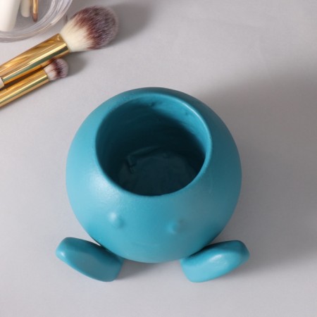 Interior item "Ball with legs" 7*10.9cm blue-5