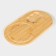 Set for the supply of cheese cheese Chece, 3 knives, board 32.5 × 18 cm, bamboo