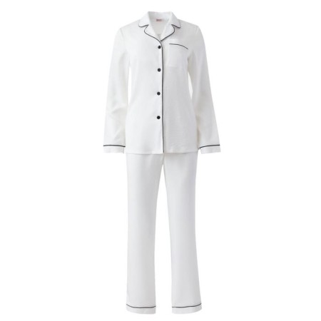 Female pajamas (shirt, trousers) minku: Light Touch color white, rr 54-6