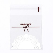 BOPP package with sticky tape, 