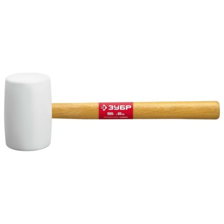 Kiyanka rubber bison 20511-900_z02, white rubber, wooden handle, 900 g-3