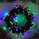 Garland "thread" 10 m, IP20, dark thread, 100 LED, glow of multi, 8 modes, 220 V