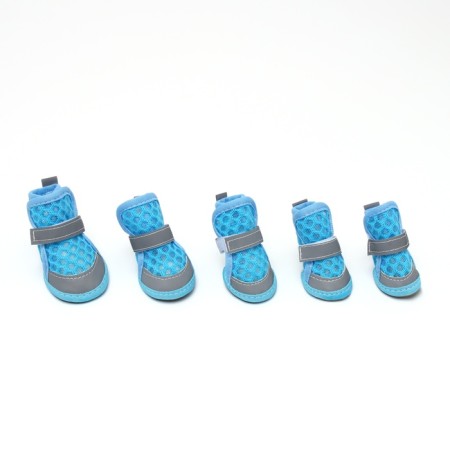 Cross shoes, set 4 pcs, 5 size (5.8 x 4.5 cm), blue-3