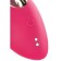 Liner in panties with vacuum-wave stimulation Jos Pimpit, silicone, pink, 9 cm