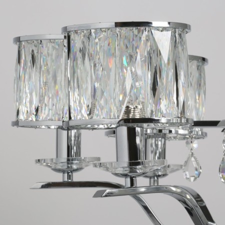 Camillah chandelier, size 75x157x75 cm, 480W 8xe14-8