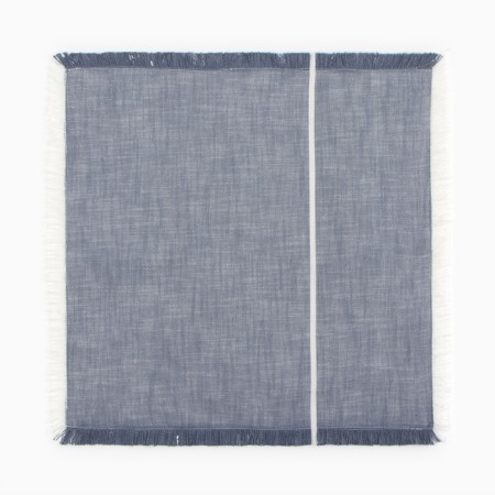 Ethel napkin, col. Blue, 45x45 cm, 100% HL-1