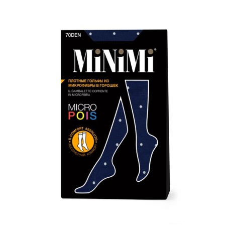 Women's golfs minimi Micro Pois 70, single size, color Blu Scur