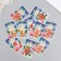 Cardboard "Sweet NG" set10 pcs (5 types) 4x6 cm
