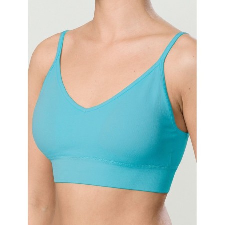 T-shirt-top for women, size m, blue color