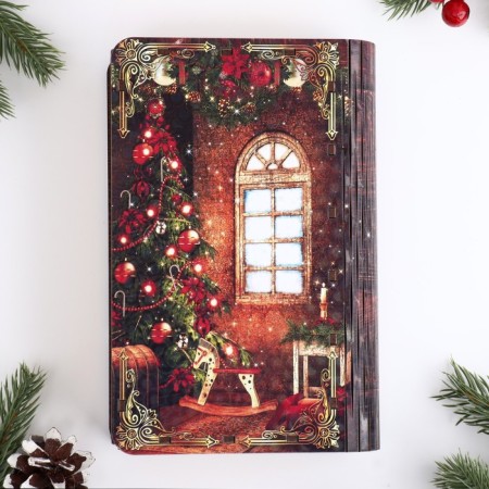 Box book New Year's Complex, 20x13x5 cm-2