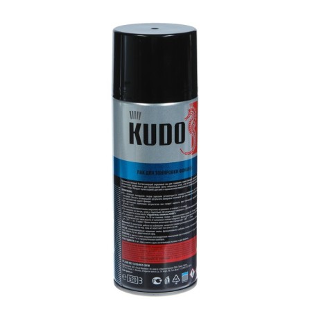 Black, acrylic, aerosol, 520 ml Ku-9021 varnish varnish for headlights-1