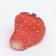 House-Gnesdo "Strawberry" for birds and rodents, 14 x 11.9 cm, red