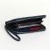 Women's wallet with lightning, blue color
