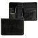 Business folder, artificial leather, 360 x 260 x 30 mm, pen-tole, "luxury" black 6d021