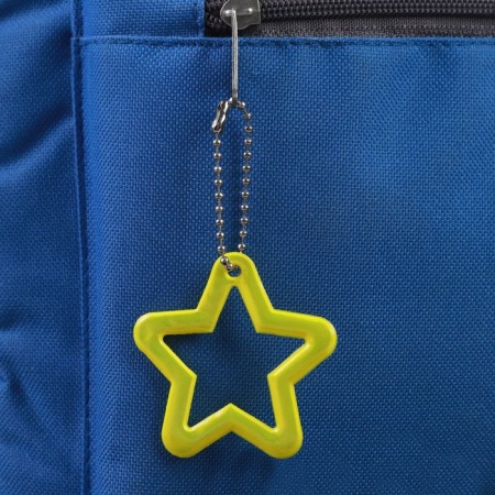The reflective element "Star", bilateral, 5.5 × 5.5 cm, color mix-1