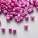 Glass glass 11/0 "cylinder. Fuchsia gloss" 10 g